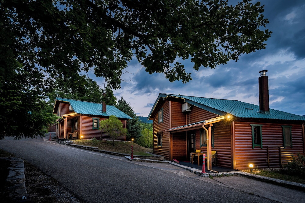 Likouresi Village in Karpenisi, Greece