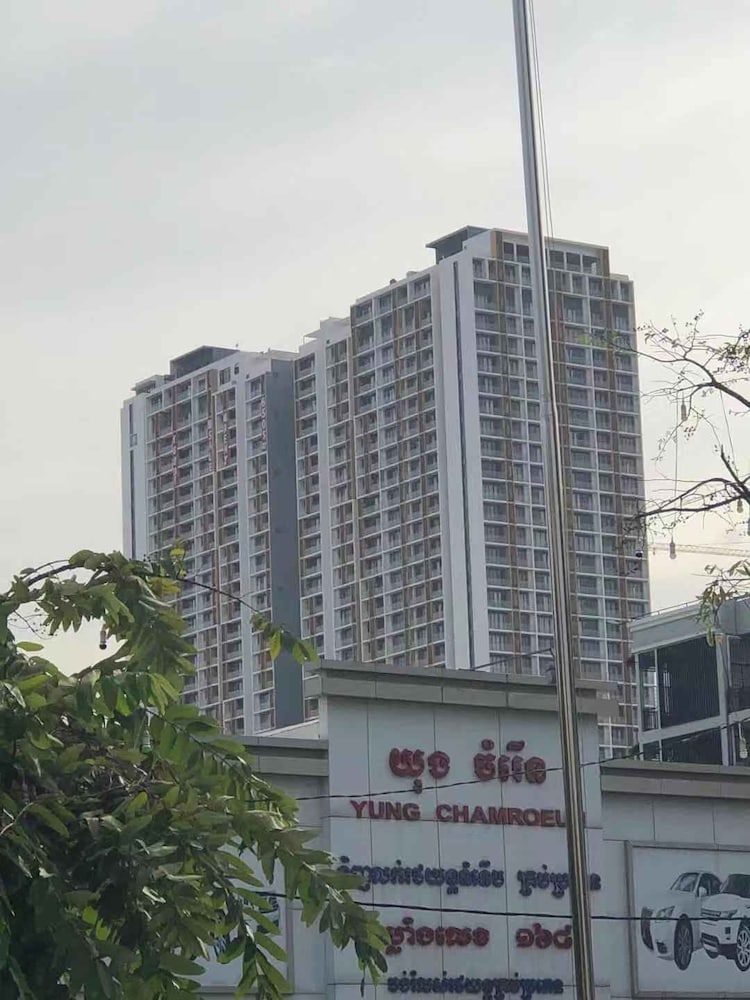 Skyline in Phnom Penh, Cambodia
