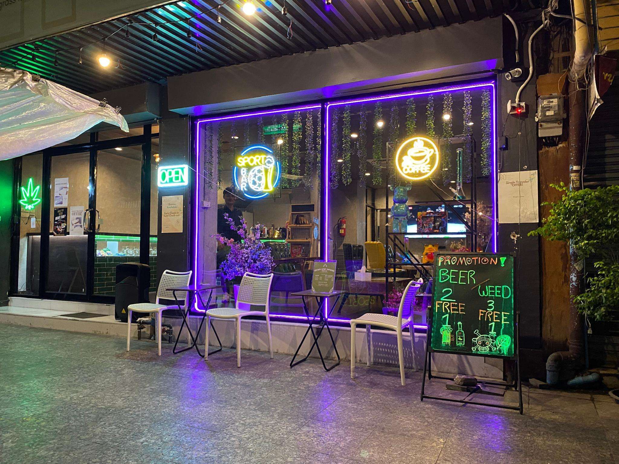 Bud Brew Beyond Dispensary and Hotel in Bangkok, Thailand