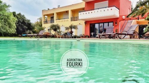 Agroktima Fourki - carbon neutral hotel in Aigio