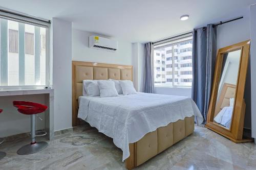 Lujoso Apartamento con salida a la playa — 4-Star Luxury Hotel in Cartagena, Colombia