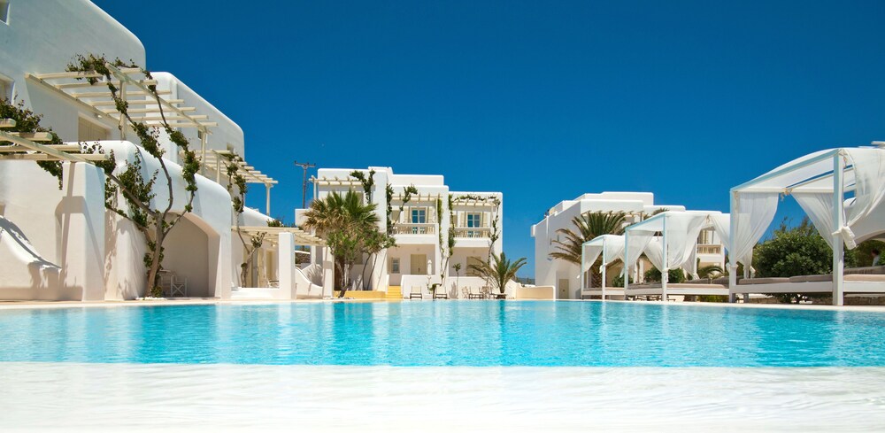 Corfos Hotel - carbon neutral hotel in Mykonos