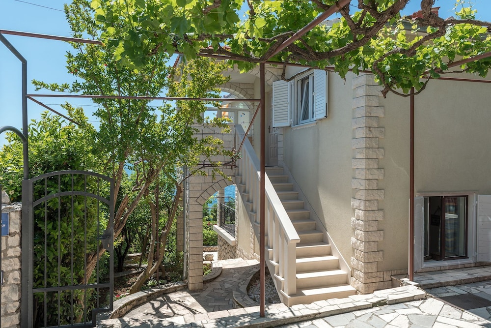 Daniela Terrace With Amazing sea View A1 in Okrug Gornji, Croatia