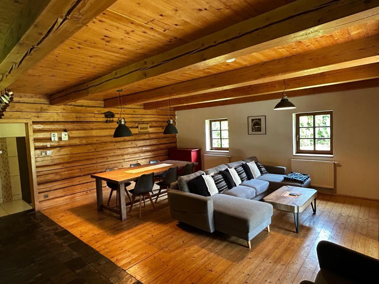 log cabin in Czech Saxon Switzerland — Sluknov — photo 2