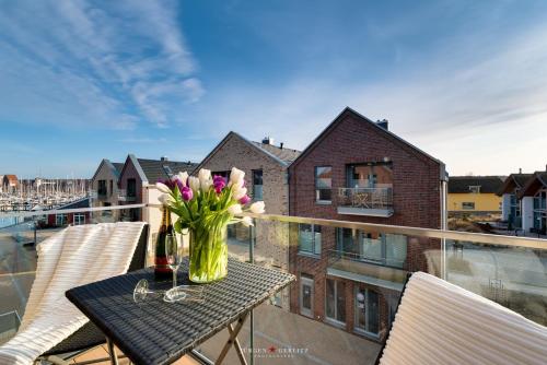 Ostsee Appartement Nr 90 Seestern mit Strandkorb im Strand Resort in Heiligenhafen, Germany