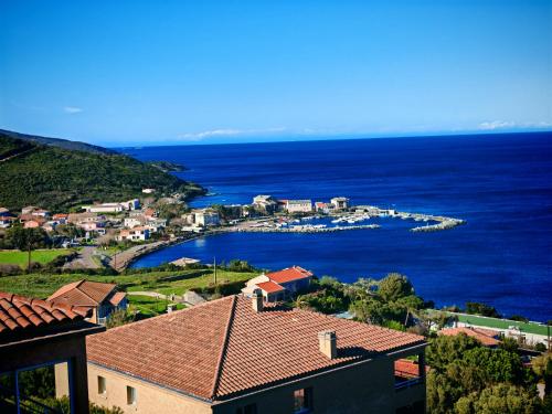 Cap Corse Santa Severa Vue Sur Mer — Loury