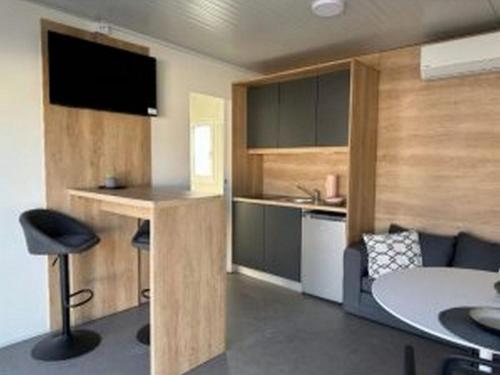 Classic Two Bedroom Mobile Home with Sea View and Terrace — 4-Star Luxury Hotel in Pirovac, Croatia