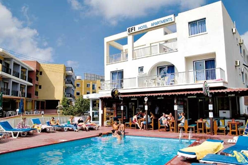 Efi Hotel Apartments in Ayia Napa, Cyprus