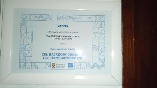 Locazione Turistica MADERA - last minute hotel in Bari