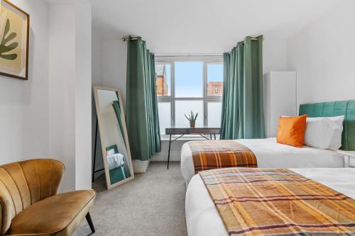 Ground Floor Apartment with Courtyard — 4-Star Luxury Hotel in Loughborough, United Kingdom