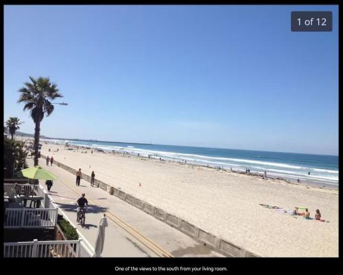 Ocean Front Beauty right above Best Beach in Mission Beach San Diego in San Diego, United States
