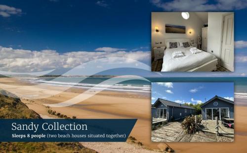Sandy Collection 2 next door beach houses Part of the The Bay Filey Holiday Village with pool gym and direct beach access pub restaurant tennis and meadows walks in Filey, United Kingdom