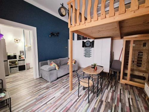 Loft&Steam Designer Studio with sauna & AC — 4-Star Luxury Hotel in Budapest, Hungary