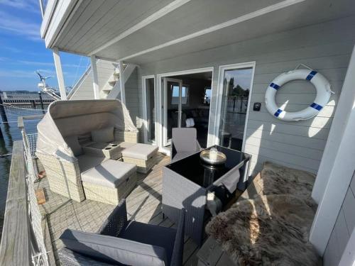 Hausboot Sophie in Stralsund in Stralsund, Germany