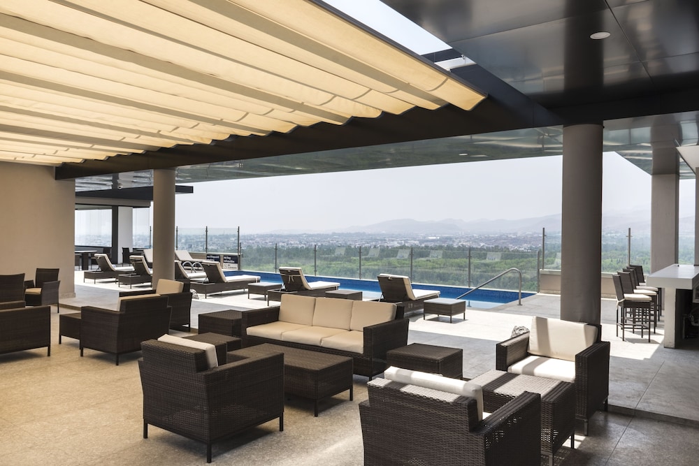 Rooftop pool