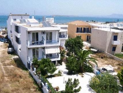 Akrogiali studios - carbon neutral hotel in Vasilika