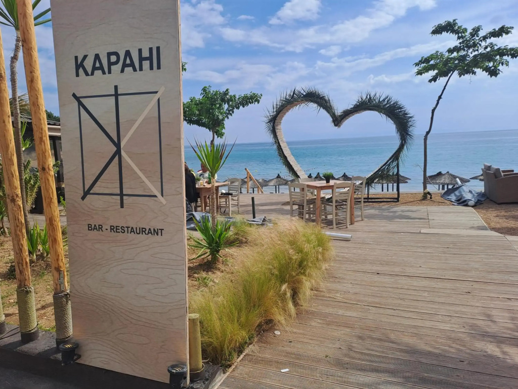 Beach Hotel Kapahi - carbon neutral hotel in Thasos