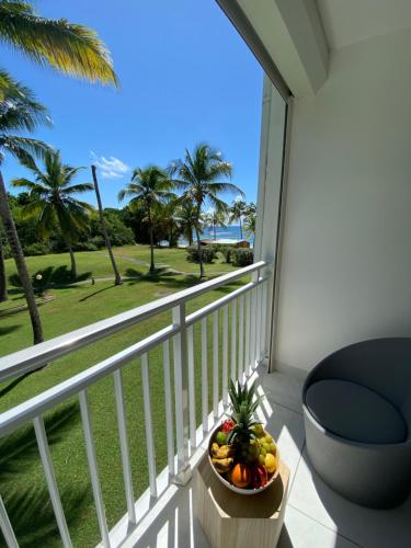 Iguana studio vue mer avec cuve — 4-Star Luxury Hotel in Saint-Francois, Guadeloupe
