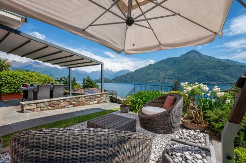 Verde Ferienhaus mit Panorama Seeblick — hotel in Pianello Del Lario