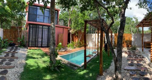 Casa CÅLŪ Cozy & Confortable Jungle House with Pooll — 4-Star Luxury Hotel in Tulum, Mexico