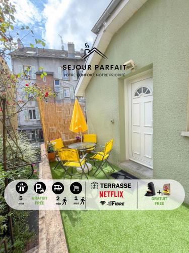 Maisonnette Le Faubourg Centre Ville Terrasse Et Netflix — Belfort