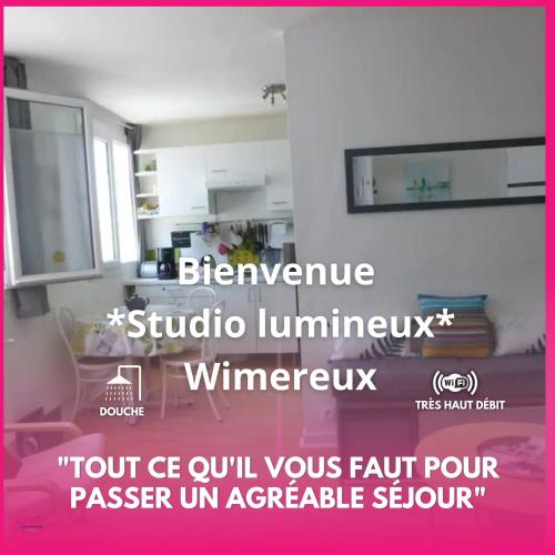 Studio Lumineux Conciergerie Leroy in Wimereux, France