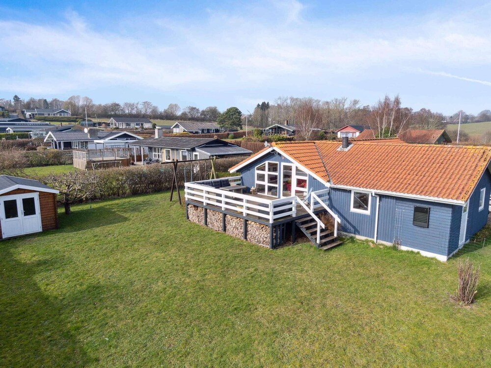 Summer House With Sauna Near Følle Strand — 4-Star Luxury Hotel in Ronde, Denmark