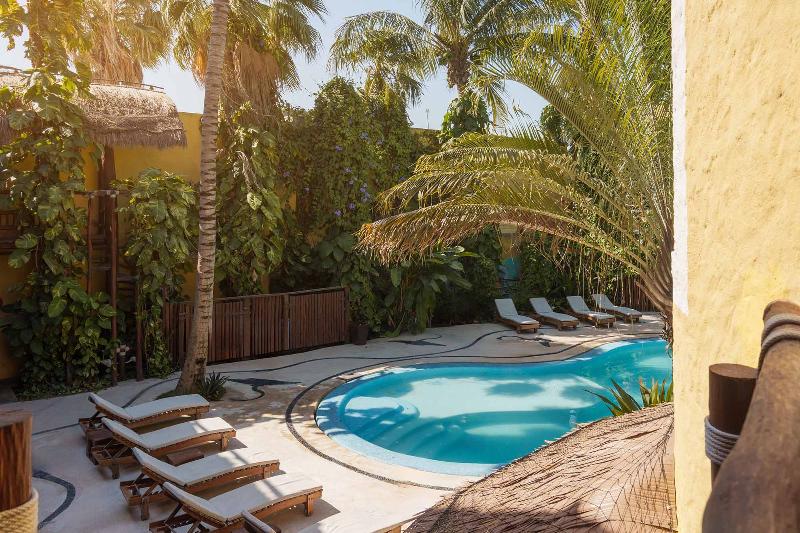 Hotel El Pueblito in Isla Holbox, Mexico