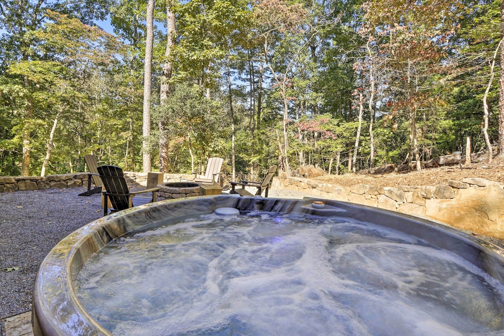 Coosawattee River Resort Cabin w Private Hot Tub - photo 19