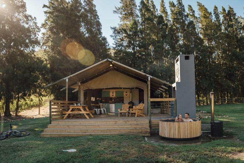 AfriCamps at Doolhof Wine Estate in Wellington, South Africa