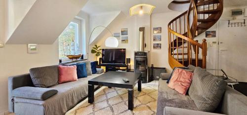 HolidayHomePL Apartament dwupoziomowy przy plaży z 2 balkonami 2 łazienkami — 4-Star Luxury Hotel in Miedzyzdroje, Poland