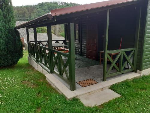 Zielona Chatka in Radkow, Poland