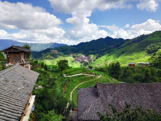 Mingjinlou in Longsheng, People's Republic of China