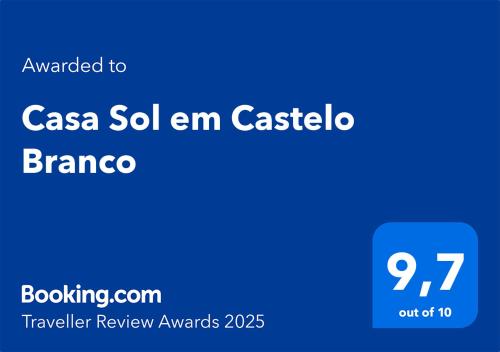 Casa Sol em Castelo Branco — 4-Star Luxury Hotel in Castelo Branco, Portugal