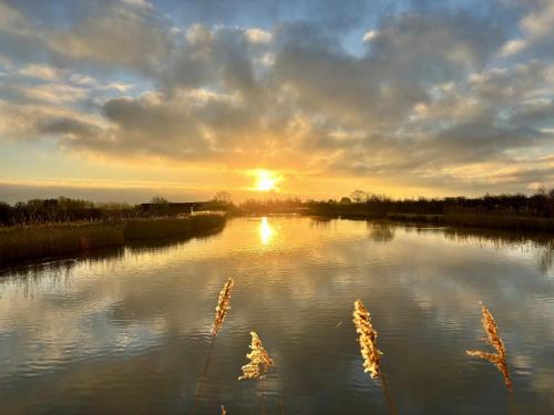 Lakeside Fishing Pods in Boston, United Kingdom