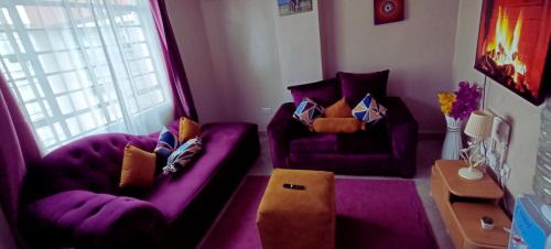 The Purple Gem Airbnb South B Oak South Apartments