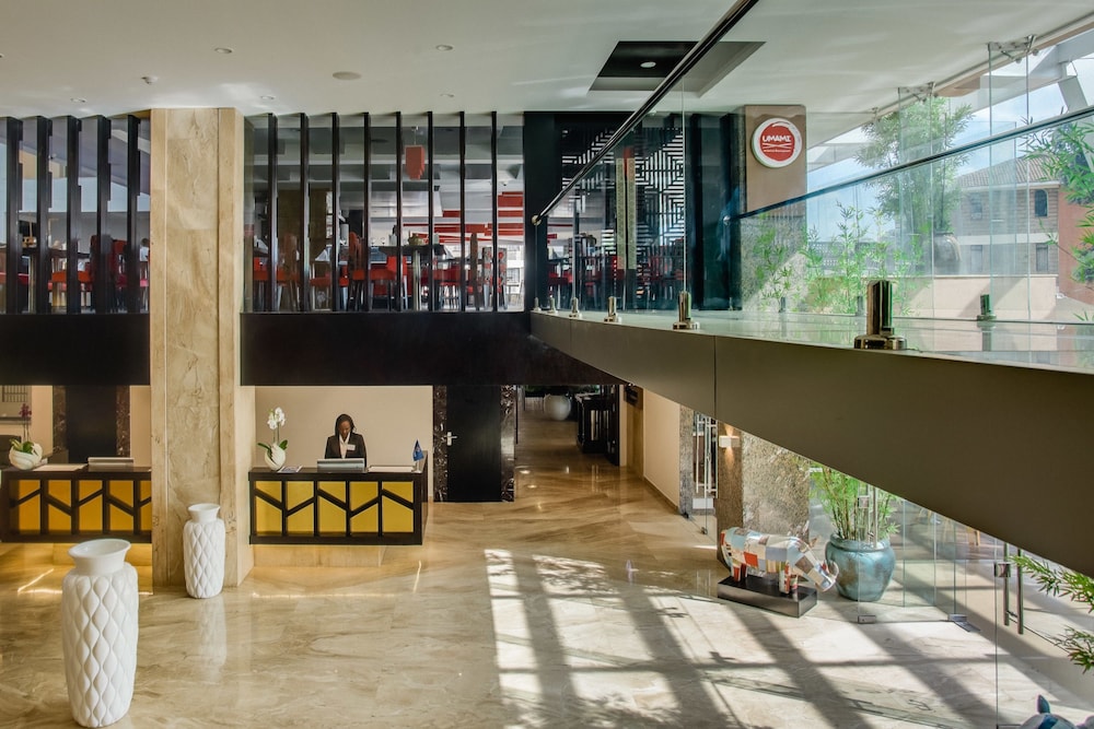 Interior entrance