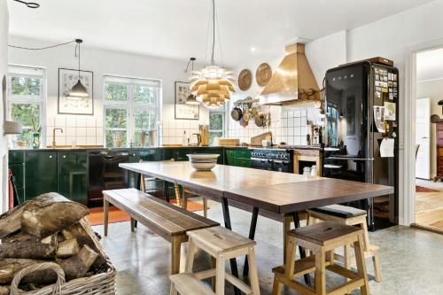 Nostalgic Atmosphere At The Old Parsonage On Lyø in Faaborg, Denmark