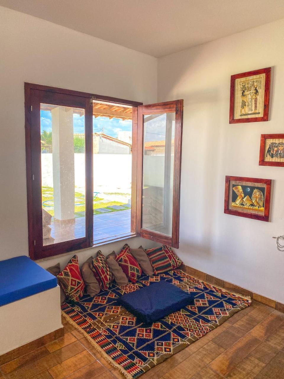 Casa Egípcia em Morro branco na quadra da praia — 4-Star Luxury Hotel in Beberibe, Brasil