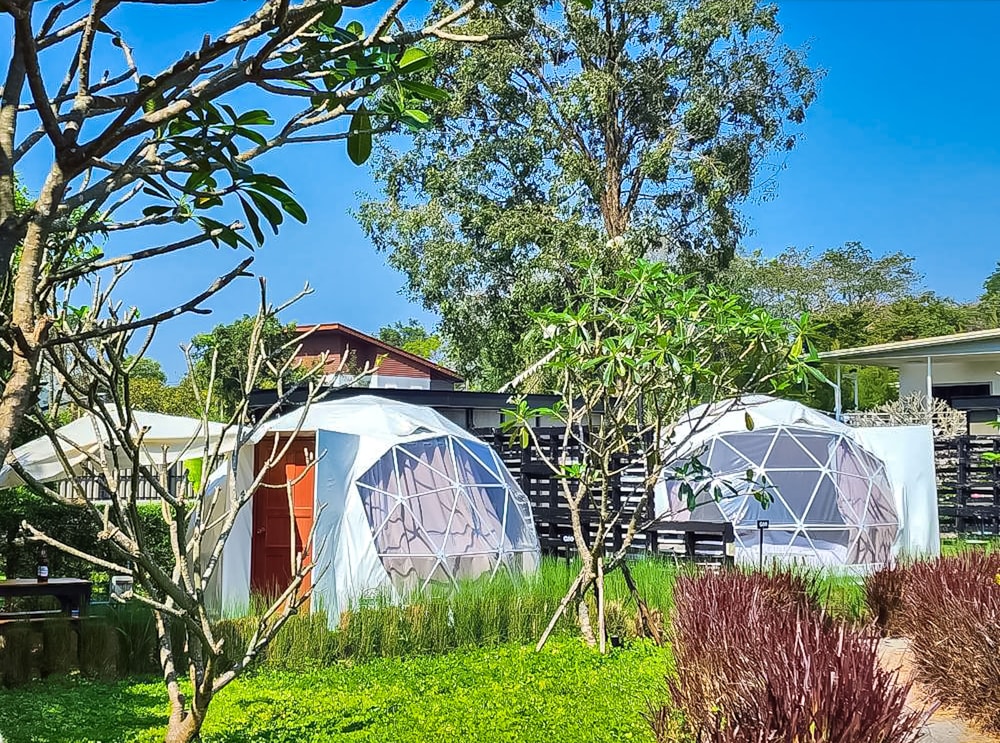 Glamping hill khaoyai in Pak Chong, Thailand