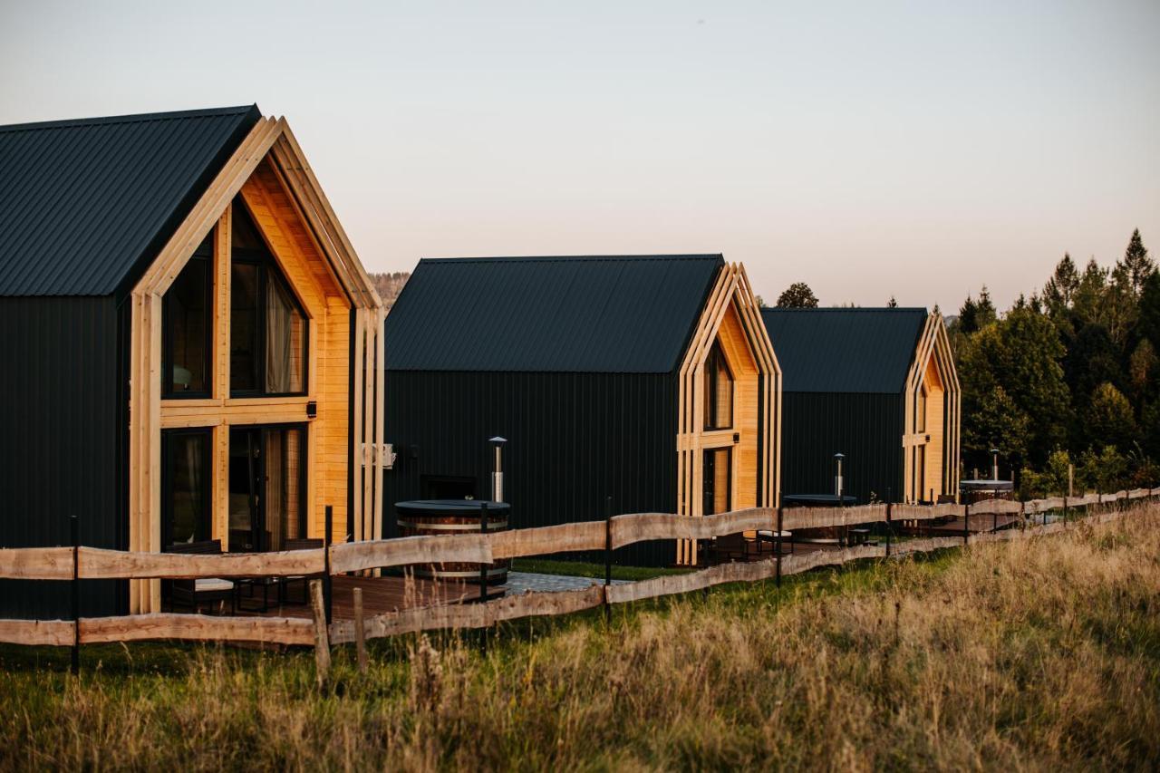 Sunset Stodoły w Bieszczadach in Ustrzyki Dolne, Poland