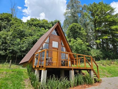 Sítio Família Cherba Cabana do Lago — hotel in Videira