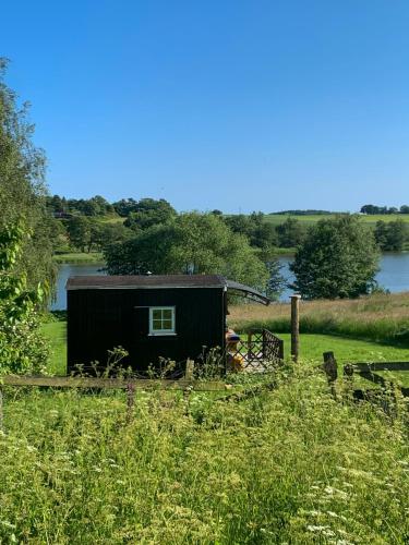 Wagon With View Over Lake Ollerup — Vester Skerninge