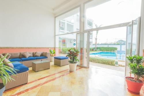 Lovely 2 Bedroom Vacation Home With Pool Beach — 4-Star Luxury Hotel in Skhirate, Morocco