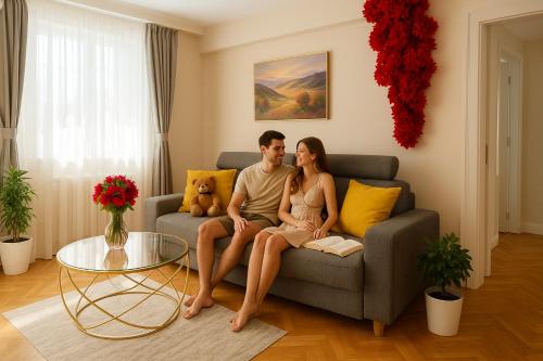City View Apartment with Private Balcony — 4-Star Luxury Hotel in Bucharest, Romania