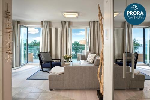 FeWo in direkter Strandlage mit Balkon und Sauna Dünenresidenz Prora App 111 — 4-Star Luxury Hotel in Ostseebad Binz, Germany