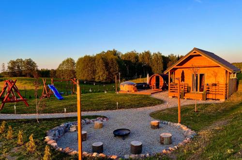 Dębowy Domek Mazury in Gizycko, Poland