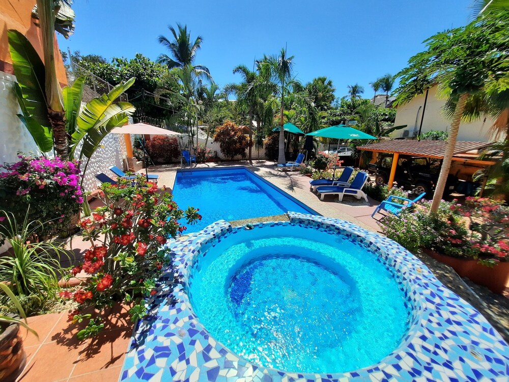 Hotelito Swiss Oasis Playa Zicatela Adults Only Kitchen Cocina in Puerto Escondido, Mexico