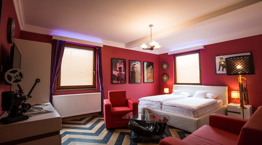 Retro Hotel Garage in Ostrava, Czech Republic