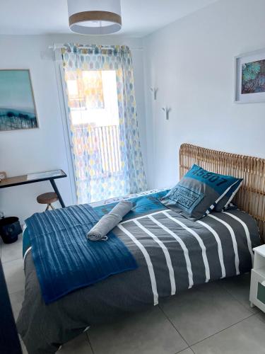 T3 Blue Port 4 Actoiles 2 Loggias 2 Parkings — 4-Star Luxury Hotel in Marseillan, France